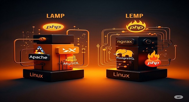 Web Server Deployment using LAMP & LEMP Stacks